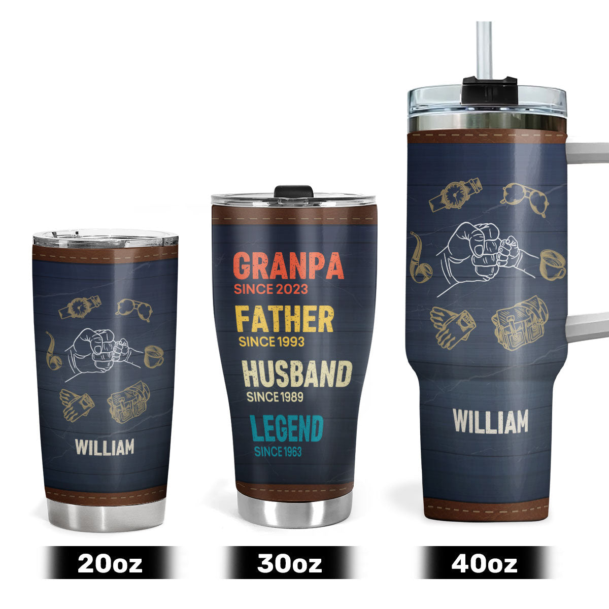 Legend Since - Personalized Stainless Steel Tumbler