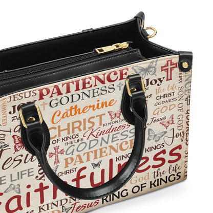 Faith Inspiration - Personalized Leather Handbag for Women GMJSLB200023