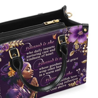 Faith-Inspired - Personalized Leather Handbag GMJSLB200019