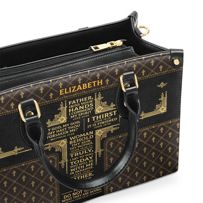 Faith-Inspired - Personalized Leather Handbag GMJSLB200001