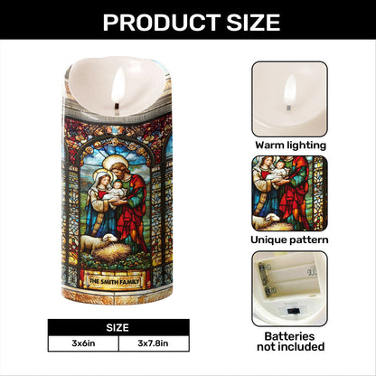 As For Me And My House - Personalized Faith Candle