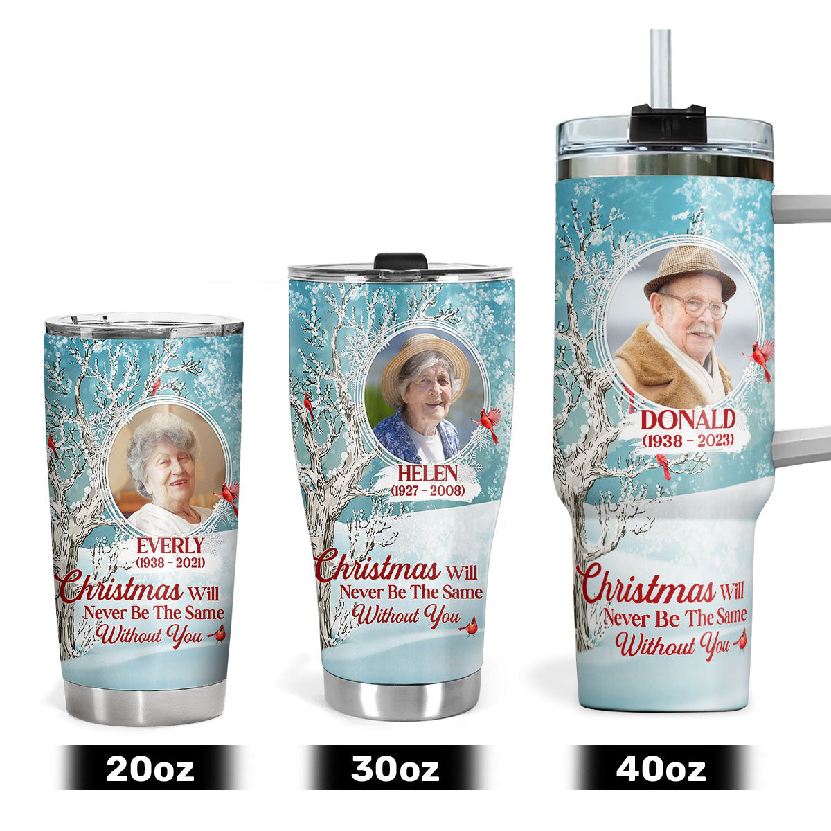 Christmas Will Never Be The Same - Personalized Tumbler