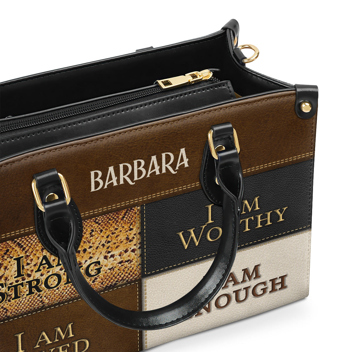 Faith-Inspired - Personalized Leather Handbag GMJSLB200087