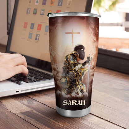 Until I Said Amen - Christian Faith Stainless Steel Tumbler
