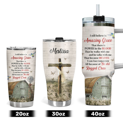 Amazing Grace - Inspirational Christian Tumbler
