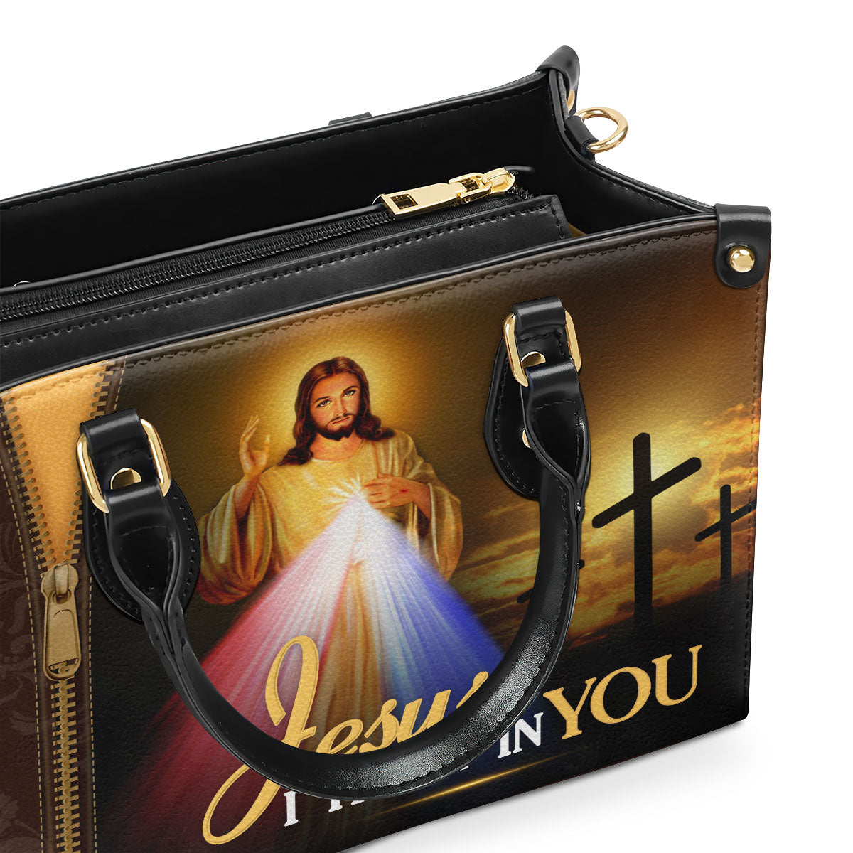 Faith-Inspired - Personalized Leather Handbag GMJSLB200098