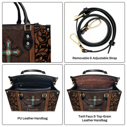 Faith-Inspired - Personalized Leather Handbag GMJSLB200108