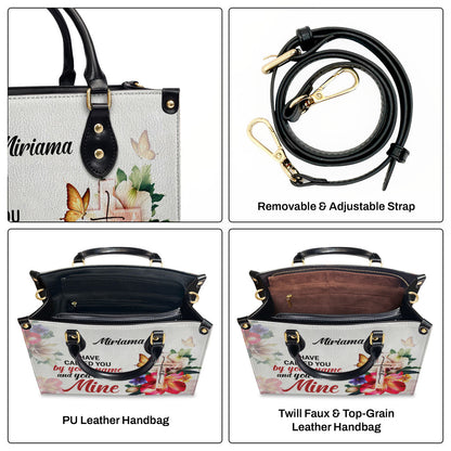 Faith-Inspired - Personalized Leather Handbag GMJSLB200091