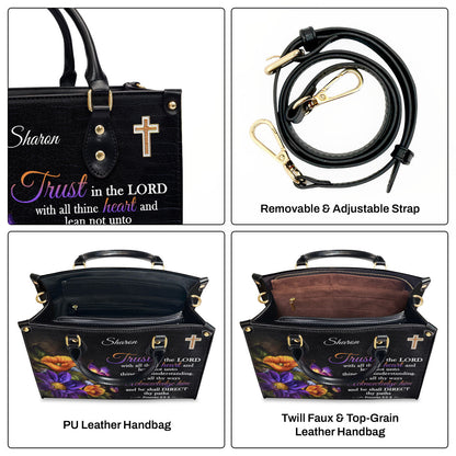 Trust in the Lord - Personalized Leather Handbag GMJSLB200099