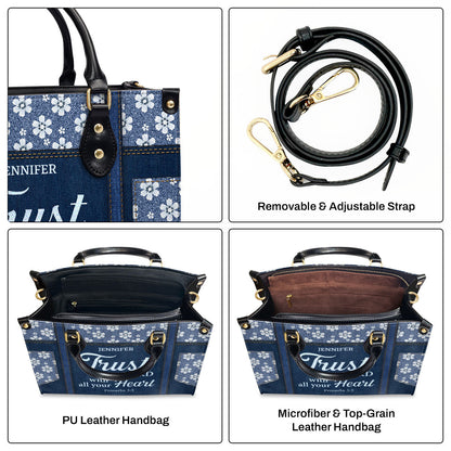 Trust in the Lord - Personalized Leather Handbag GMJSLB200098