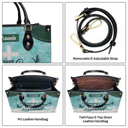 Faith-Inspired Leather Handbag - Personalized Gift for Women GMJSLB200089