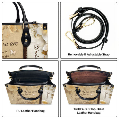 You Are Protected - Personalized Leather Handbag GMJSLB200090