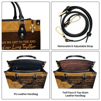 Faith-Inspired - Personalized Leather Handbag GMJSLB200083