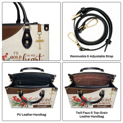 Christian Quote - Personalized Leather Handbag GMJSLB200080