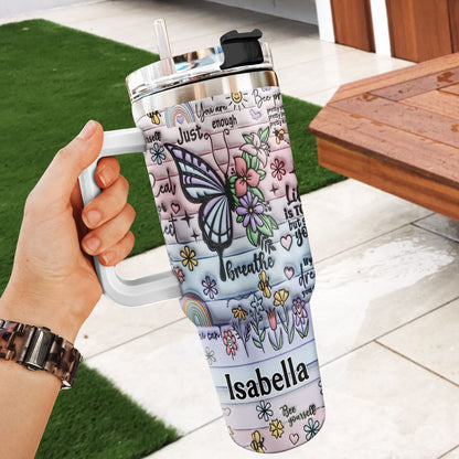 You Are Enough - Personalized Stainless Steel Tumbler
