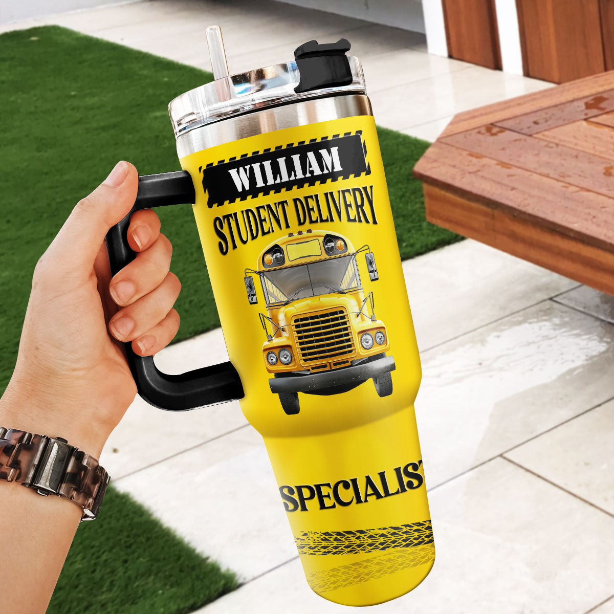 Thank You Bus Driver - Personalized Tumbler