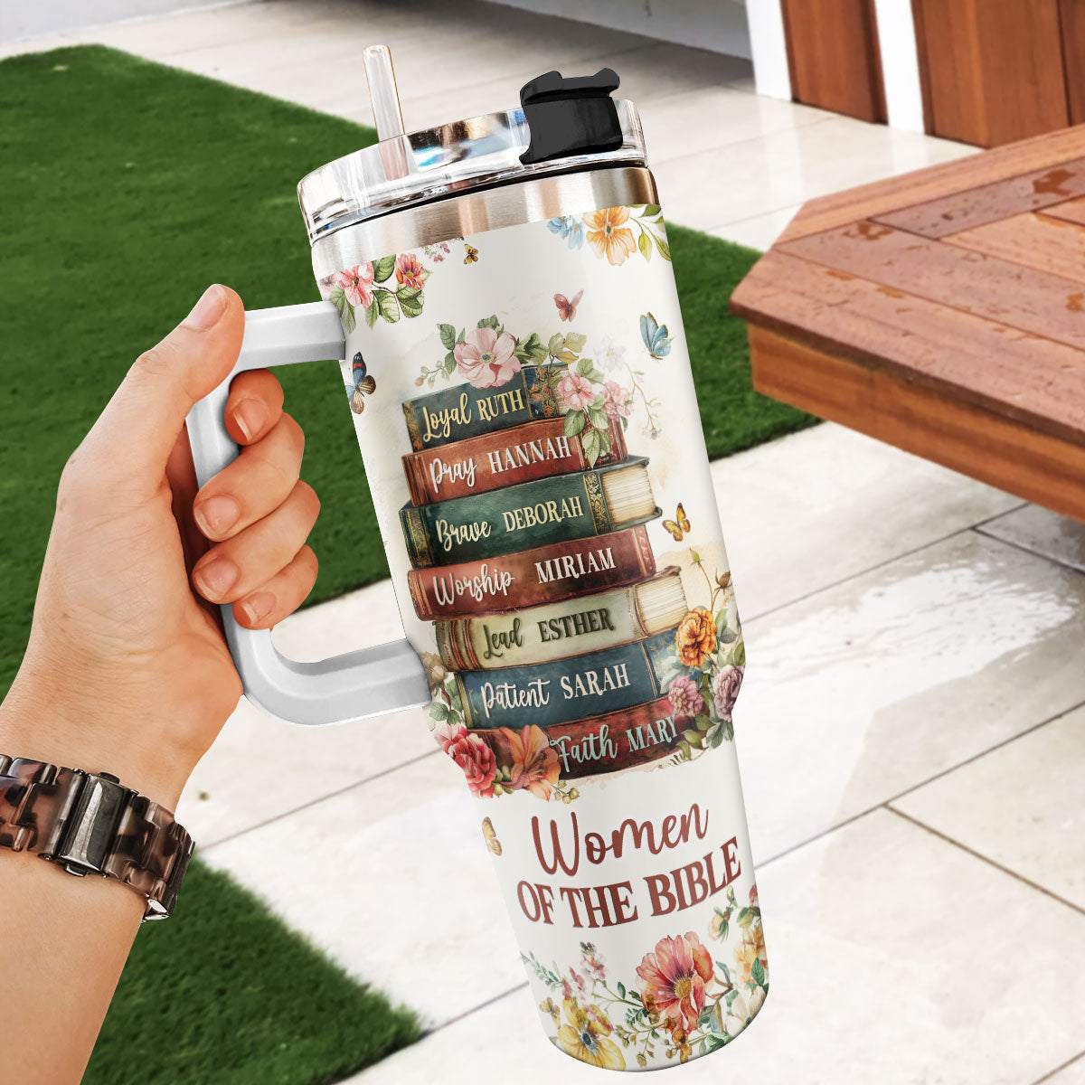 Women Of The Bible - Personalized Stainless Steel Tumbler