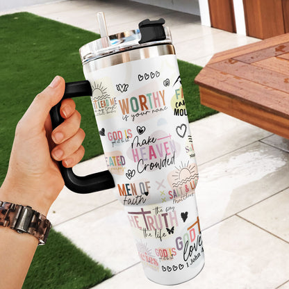 Faith-Inspired - Personalized Stainless Steel Tumbler