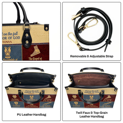 The Belt Of Truth - Personalized Leather Handbag GMJSLB200088