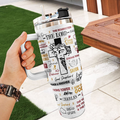 Jesus The Lord Of Lords - Personalized Tumbler - Faithful Drinkware