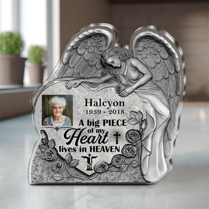 Love and Memory - Personalized Acrylic Memorial Plaque GAPJS10298
