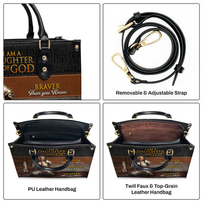 Faith-Inspired - Personalized Leather Handbag GMJSLB200031