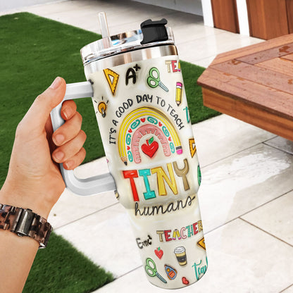 It's A Good Day To Teach - Personalized Stainless Steel Tumbler