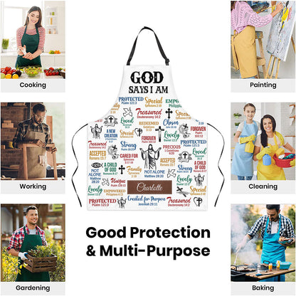 What God Says About You - Personalized Kitchen Apron