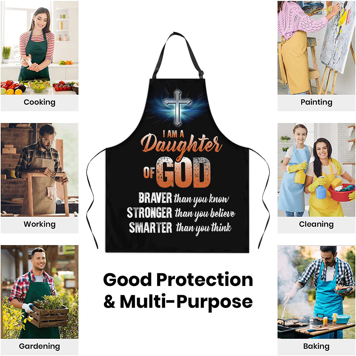 I Am A Daughter Of God - Christian Apron