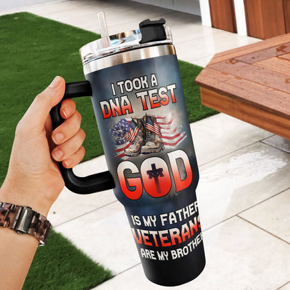 Veteran Gift - Personalized Stainless Steel Tumbler