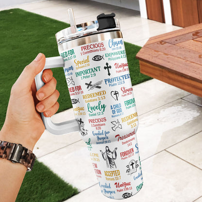 What God Says About You - Personalized Tumbler
