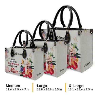 Faith-Inspired - Personalized Leather Handbag GMJSLB200091