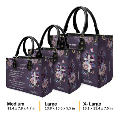 Faith-Inspired - Personalized Leather Handbag for Women GMJSLB200096