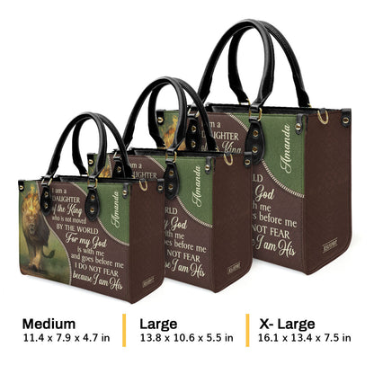 Faith-Based Gift for Daughter - Personalized Leather Handbag GMJSLB200096