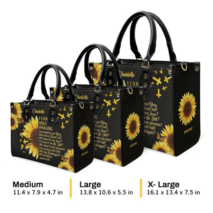 Faith-Inspired - Personalized Leather Handbag GMJSLB200093
