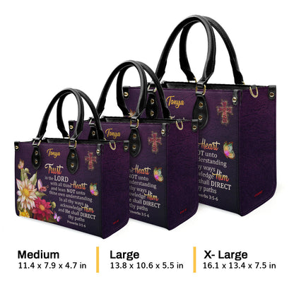 Trust In The Lord - Leather Handbag GMJSLB200084