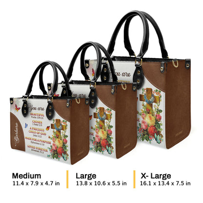 Child Of God - Personalized Leather Handbag GMJSLB200080