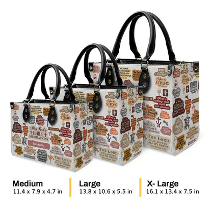 Faith-Inspired - Personalized Leather Handbag for Women GMJSLB200027