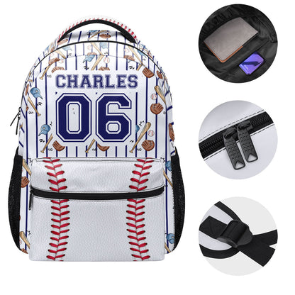 Faith-Inspired - Personalized Soccer Backpack for Kids
