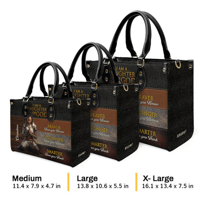 Faith-Inspired - Personalized Leather Handbag GMJSLB200031
