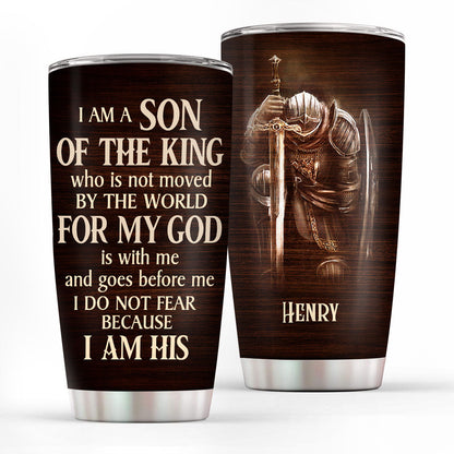 Faith Quote - Personalized Stainless Steel Tumbler