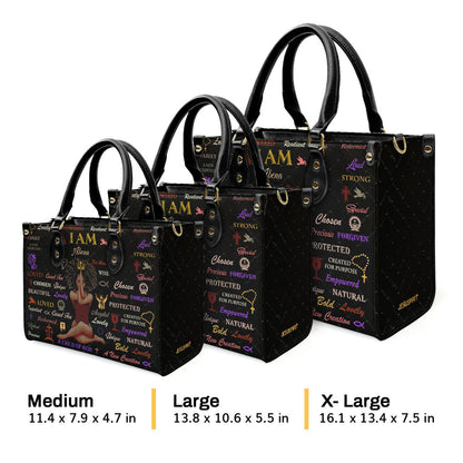 Child Of God - Personalized Leather Handbag - Gift for Women GMJSLB200033