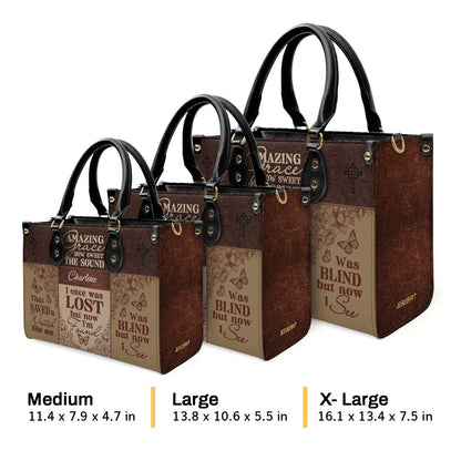 Faith-Inspired - Personalized Leather Handbag GMJSLB200026