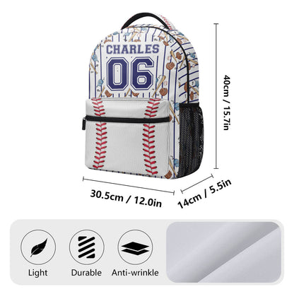 Faith-Inspired - Personalized Soccer Backpack for Kids