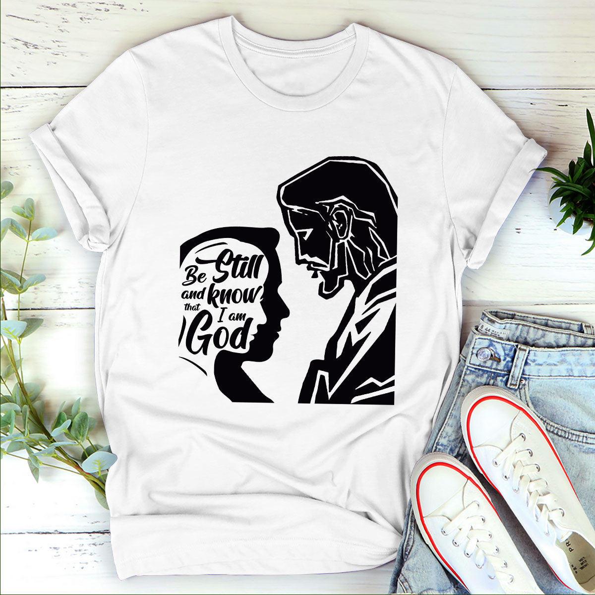 Be Still And Know That I Am God - Classic Christian Unisex T-shirt GMJSTS200137
