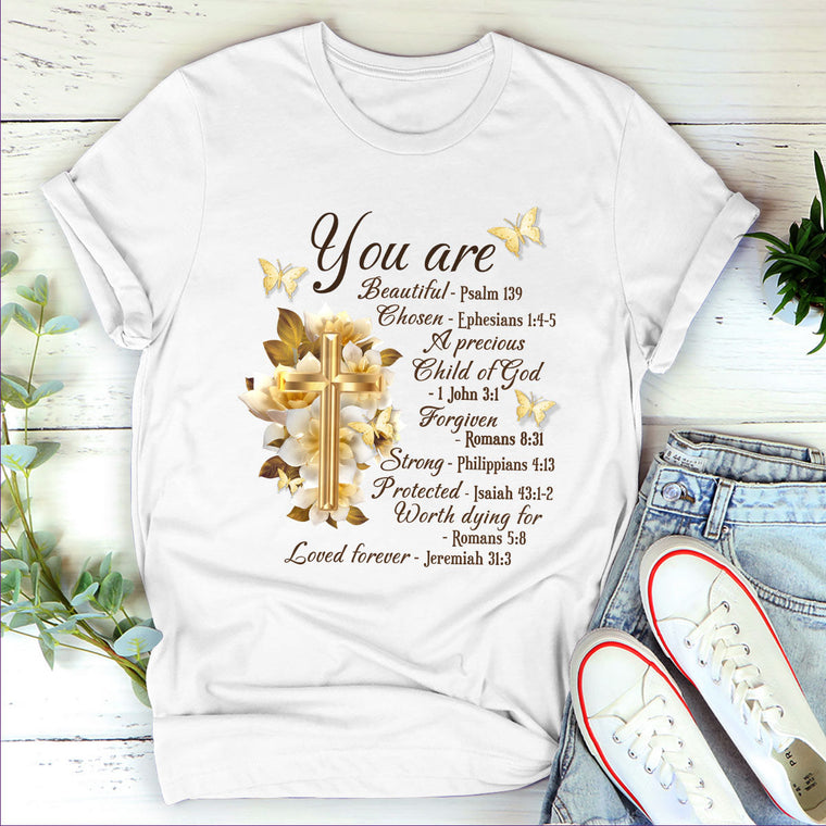 You Are Beautiful - Christian Unisex T-shirt GMJSTS200134