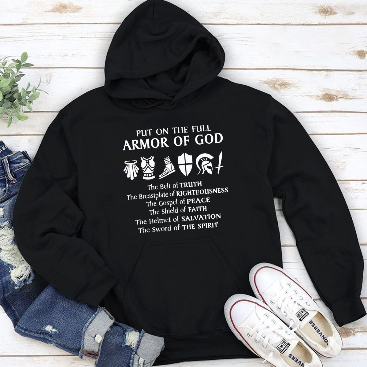 Sword of the Spirit - Christian Unisex Hoodie
