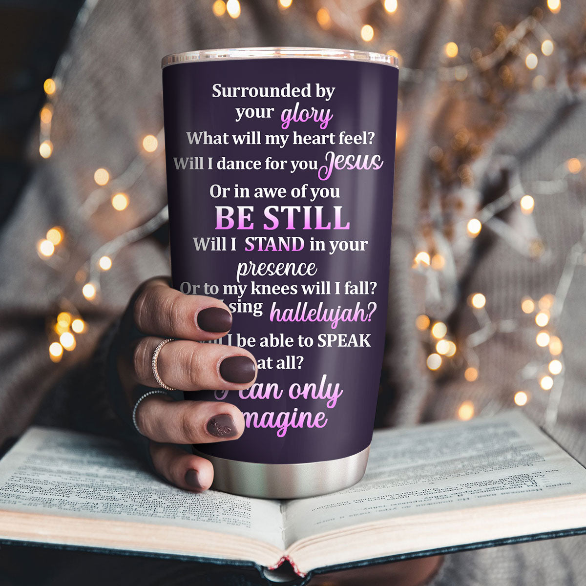 I Can Only Imagine - Personalized Stainless Steel Tumbler