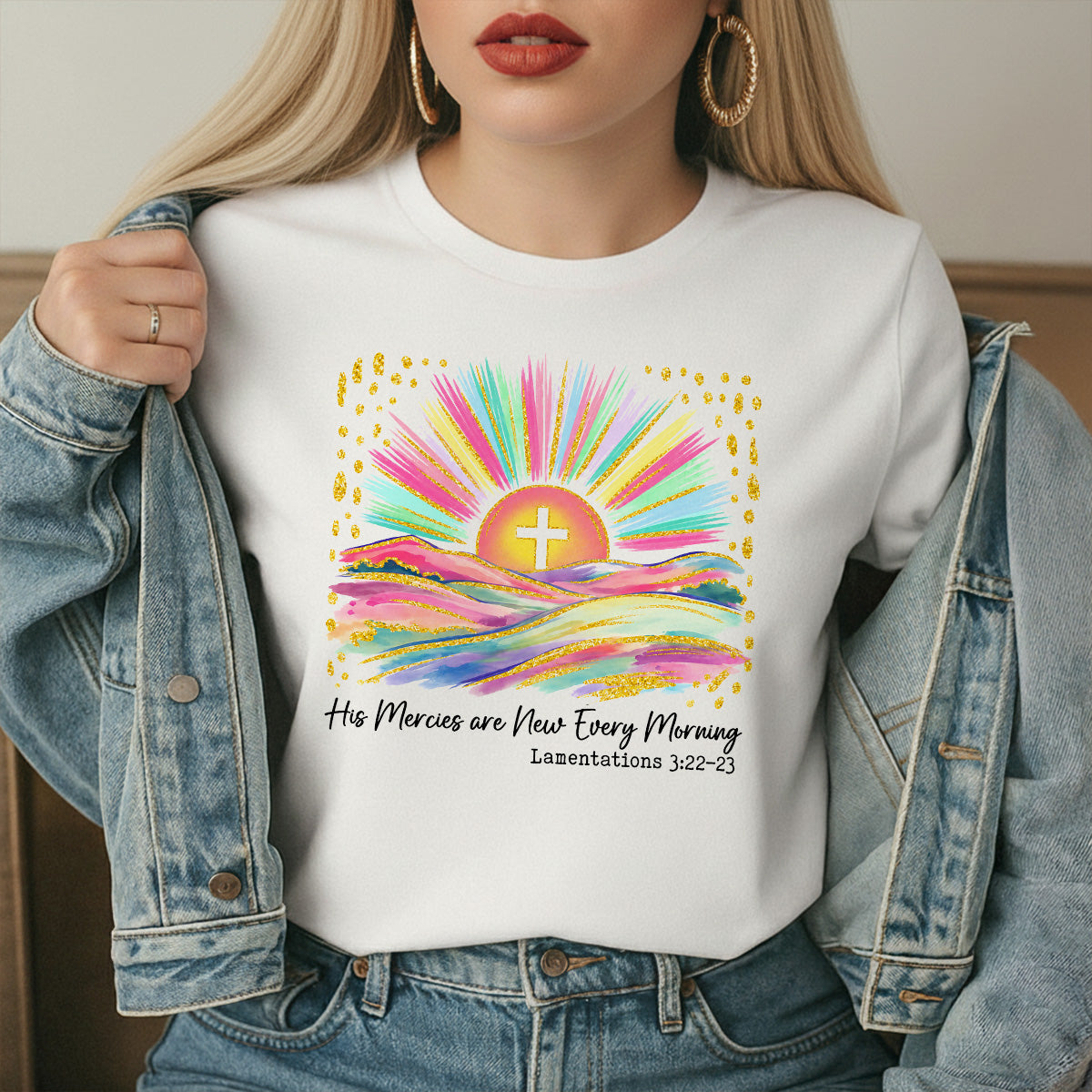 His Mercies Are New Every Morning - 2D Unisex T-shirt GMJSTS200001
