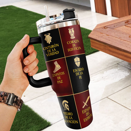 Armour of God - Personalized Stainless Steel Tumbler
